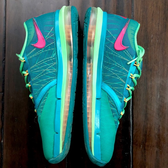 Nike Men's KD VI Elite 'Hero Pack' Turbo Green/Vivid Pink/Nightshade 642838-300 - Picture 14 of 15